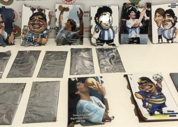 İstanbul Havalimanı’nda operasyon: Maradona’nın tablolarından kokain çıktı