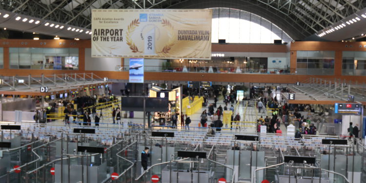 Sabiha Gökçen Havalimanı en dakikler listesinde yer aldı