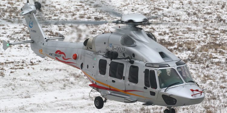 Çin’in geliştirdiği helikopter önemli testi geçti