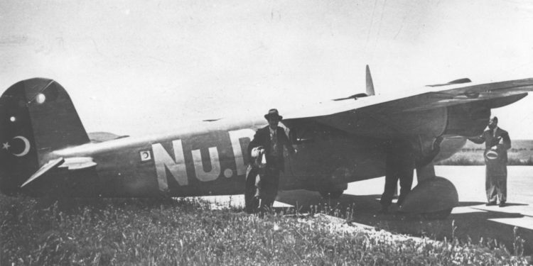 İlk Türk yolcu uçağı Nu.D-38