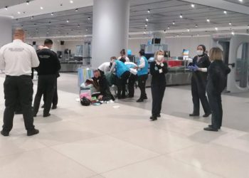 İstanbul Havalimanı’nda doğum yaptı