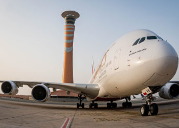 Emirates, Cidde’nin yeni terminaline ilk kez A380’le uçtu