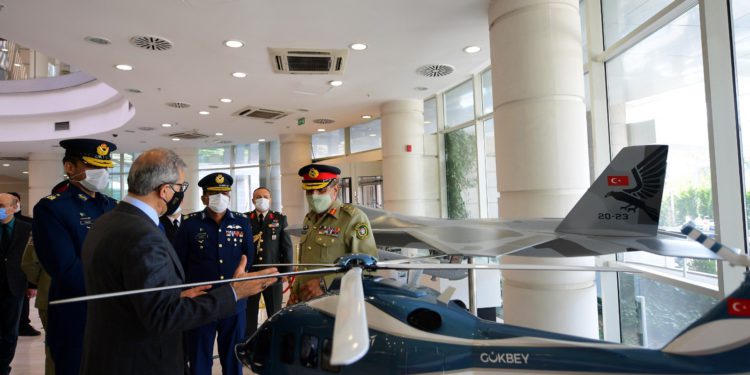 Pakistan Genel Kurmay Başkanı SSB’yi ziyaret etti