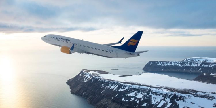 Icelandair 737 MAX seferlerini başlattı