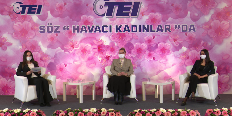 TEI, çevrimiçi etkinlikte kız öğrencilerle buluştu