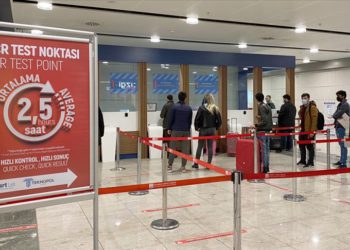 Sabiha Gökçen’de ayda ortalama 20 bin PCR testi yapılıyor