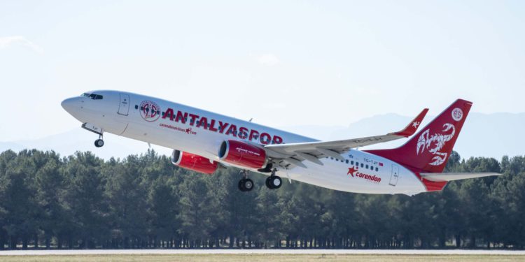 Antalyaspor final maçına Corendon ile uçtu