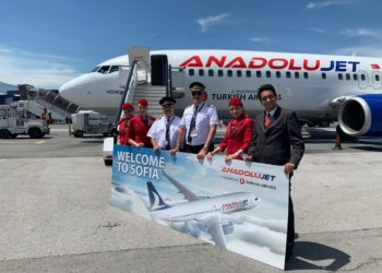 AnadoluJet, Bulgaristan’ın Başkenti Sofya’yı uçuş ağına ekledi