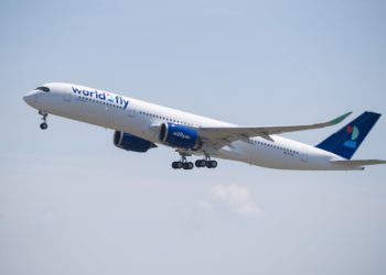 Yeni havayolu World2fly ilk A350’yi filosuna kattı