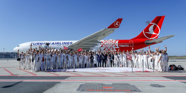 THY milli sporcuları Tokyo Olimpiyatları’na taşıdı