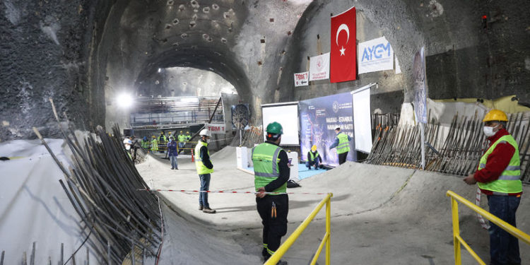 Halkalı-İstanbul Havalimanı metrosunun yüzde 60’ı tamamlandı