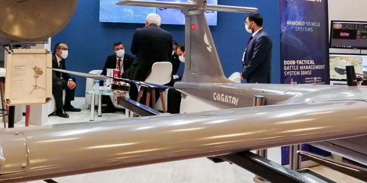 Çağatay İHA’ya IDEF’te büyük İigi