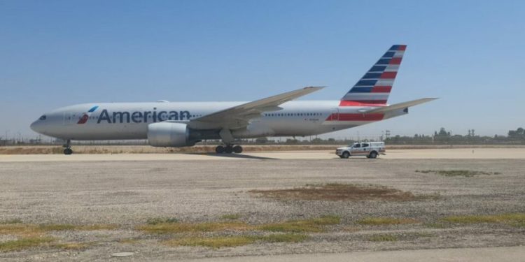 American Airlines uçağı İsrail’e acil iniş yaptı
