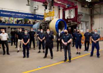 Rolls-Royce 100’üncü Pearl 15 motorunu Bombardier’e teslim etti