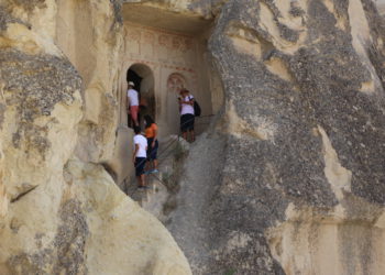 Kapadokya’yı 7 ayda 854 bin turist ziyaret etti