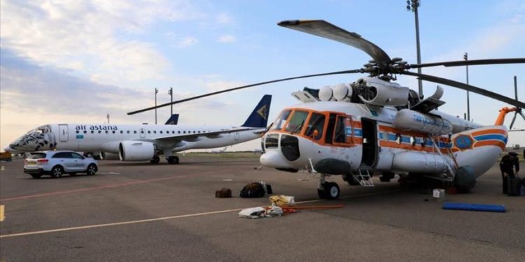Kazakistan, Türkiye’ye 2 helikopter gönderdi