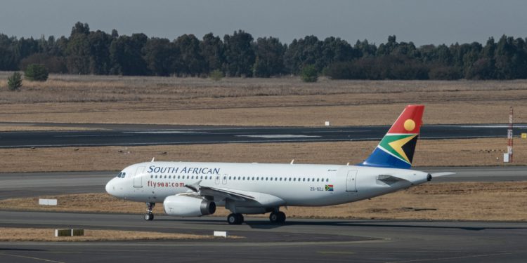 South African Airways gökyüzüne döndü