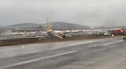 Sabiha Gökçen’de pistten çıkan uçağın emniyet bülteni yayımlandı