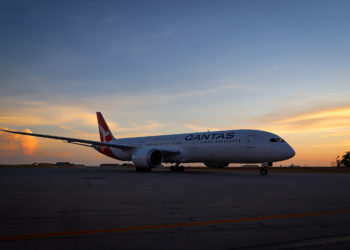 Qantas en uzun ticari uçuşunu tamamladı