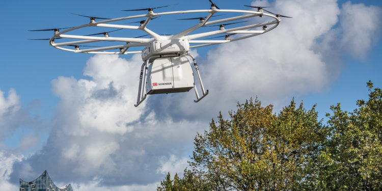 VoloDrone, ilk halka açık uçuşunu yaptı