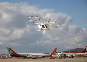 Hava taksinin trafik kontrol sistemi tanıtıldı