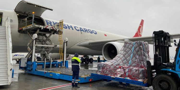 Ukrayna uydusunun uzay yolculuğu Turkish Cargo ile başladı