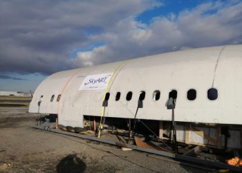 Hurda yolcu uçağı yurt dışına satıldı