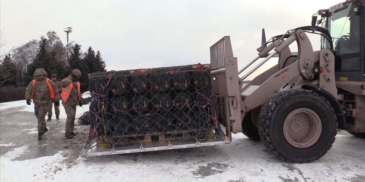 İngiltere’den gönderilen savunma sistemleri Ukrayna’ya ulaştı