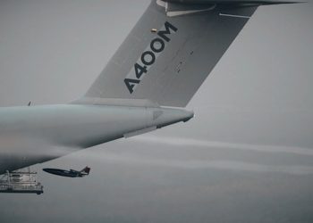 Airbus, A400M’den İHA fırlatılma anını paylaştı