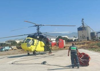 Türkiye, KKTC’de yangın söndürme helikopteri görevlendirdi