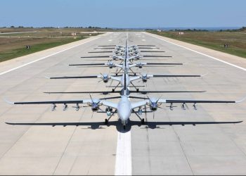 Akıncı TİHA filosu bir arada