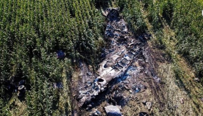 Yunanistan’da düşen kargo uçağında cesetlere ulaşıldı