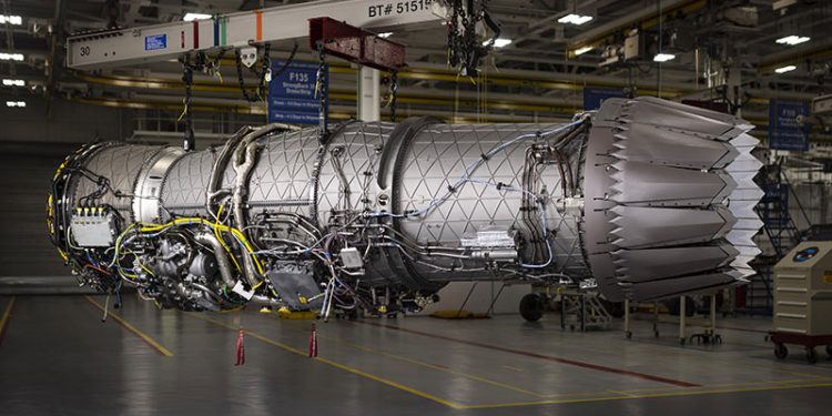 F135 motorunda 1000. teslimat gerçekleşti