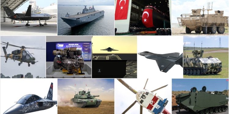 Cumhuriyet’in 100. yılında savunma sanayisinden gövde gösterisi