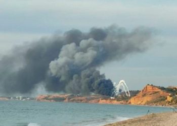 Kırım’a iniş yapan mühimmat dolu uçak patladı