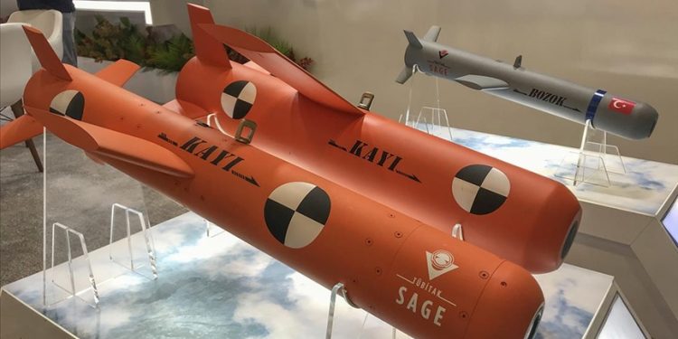 Milli İHA’ların yeni mühimmatı Kayı, ilk kez sergilendi