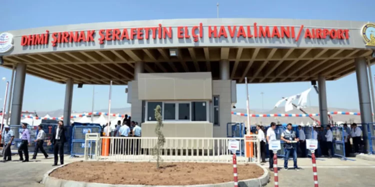 Şırnak’ta 10 ayda 244 bin uçak yolcusu