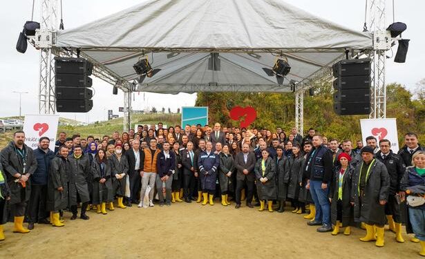 İstanbul Havalimanı’nda fidanlar toprakla buluşturuldu