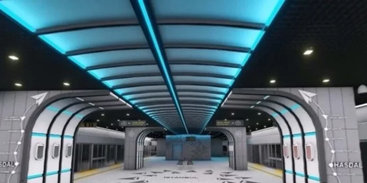 İstanbul Havalimanı metro hattında sona gelindi