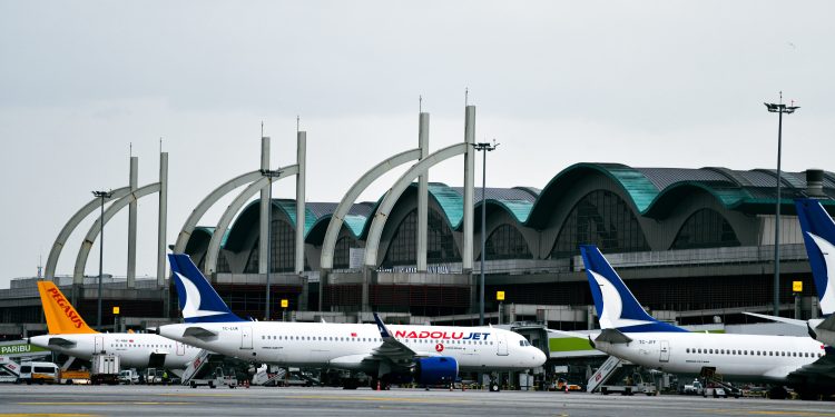 Sabiha Gökçen’in dış hat gelen yolcu sayısında rekor