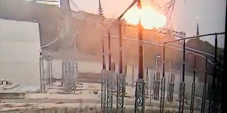 Bursa’daki uçak kazası güvenlik kamerasında