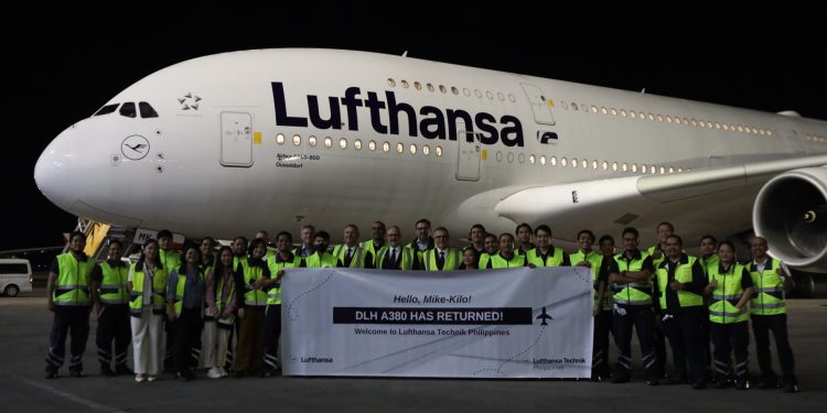 Lufthansa’da ilk A380 yeniden hizmete başladı