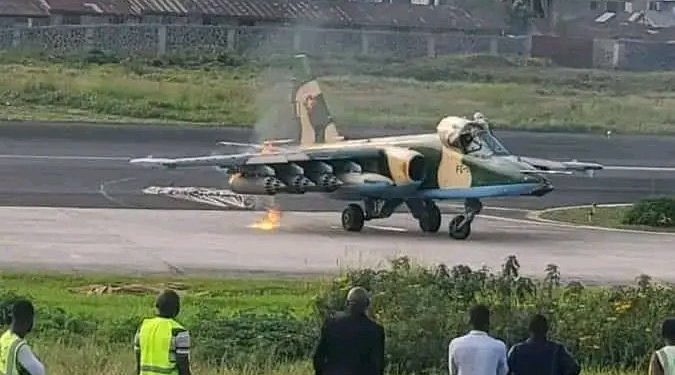 Ruanda, hava sahasını ihlal eden savaş uçağını vurdu