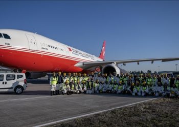 Cumhurbaşkanlığı uçağı madencileri deprem bölgesine taşıdı