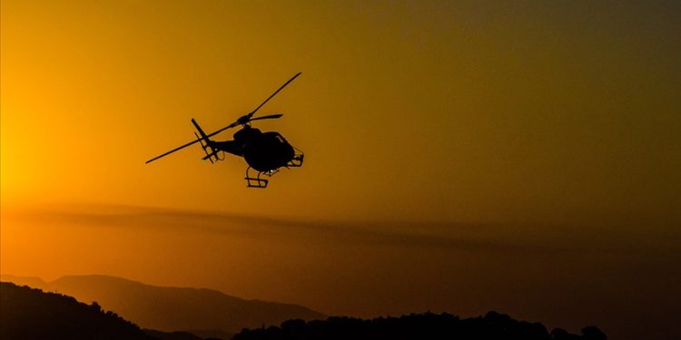 “PKK’lıları taşıyan helikopter Suriye’nin kuzeyi ile Süleymaniye arasında uçtu”