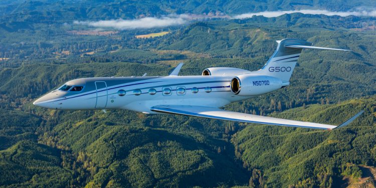 İş jeti G500’den Almanya’da ilk hava gösterisi