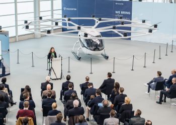 Volocopter, yeni üretim tesisini hizmete açtı