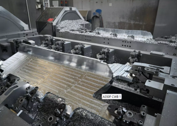 Airbus, A350F için ilk parçaları üretmeye başladı