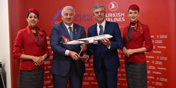 THY’nin İtalya’daki 9’uncu noktası Palermo oldu