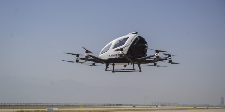 İsrail, Çin üretimi hava taksinin ilk testini gerçekleştirdi